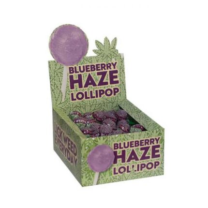 Cannabis Blueberry Haze Lollipop