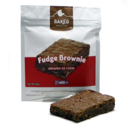 Cannabis Baked Fudge Brownies